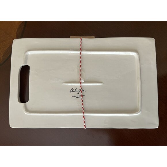 Arlington Designs Ceramic Cheese Board & Knife Set with Santa & Reindeer Design - Picture 2 of 5